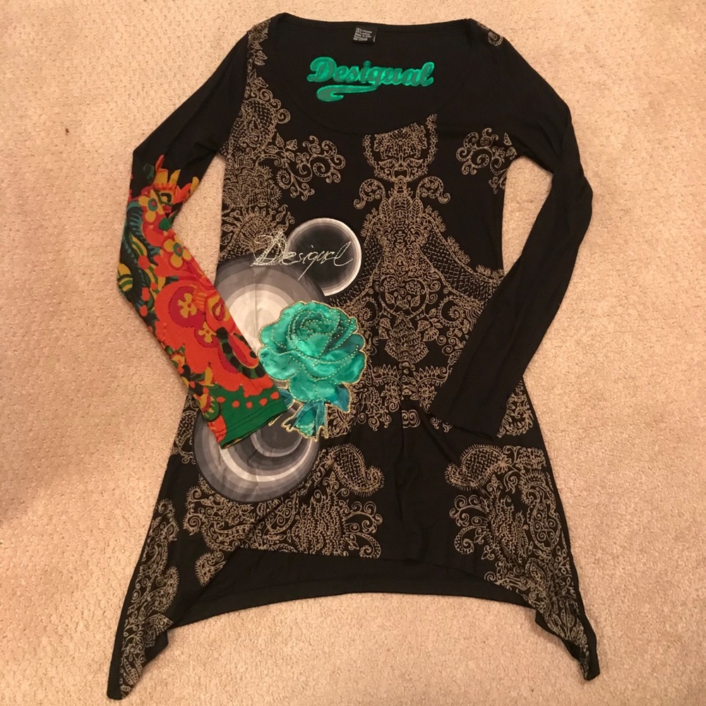 Vintage Desigual Long Sleeve Tunic